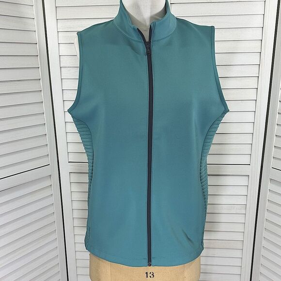 Under Amour Cold Gear Vest Size XL Teal Blue - Picture 2 of 11